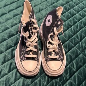 Converse Black and White High-Tops